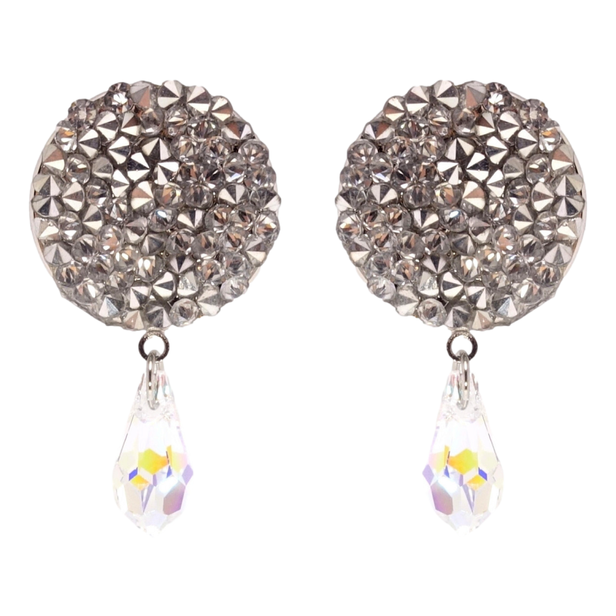 Сережки Xuping JEAN GOUJON Родій пусети Епатажна екзотика фото №1