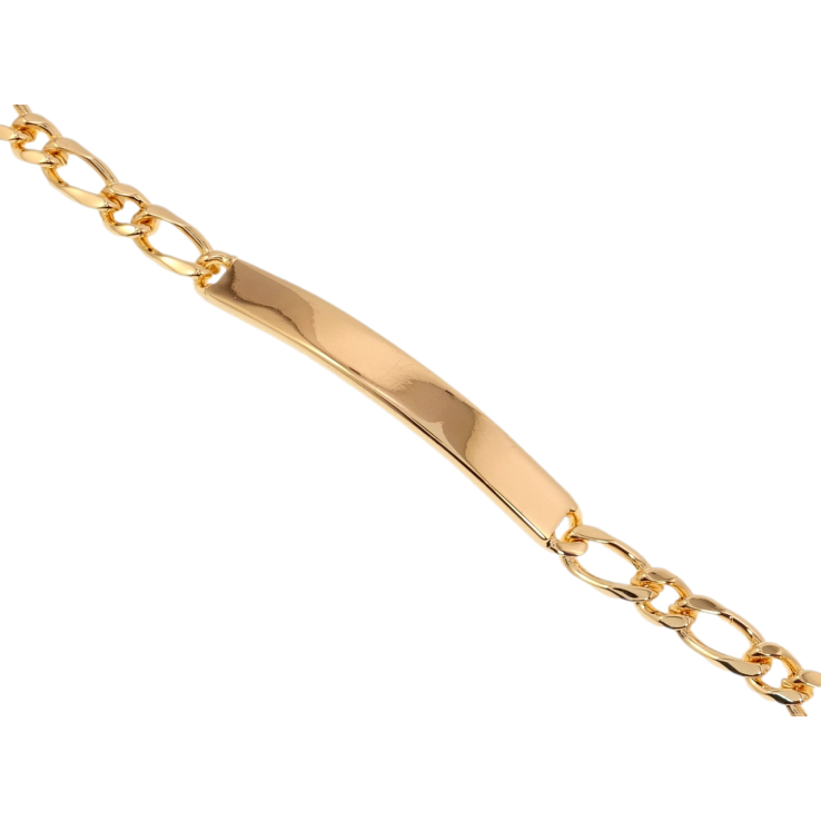 Браслет Xuping M&L Цвет 18K Плетение Фигаро с глянцевой вставкой длинна 21см х 6мм фото №21 Браслет Xuping M&L Цвет 18K Плетение Фигаро с глянцевой вставкой длинна 21см х 6мм фото №21