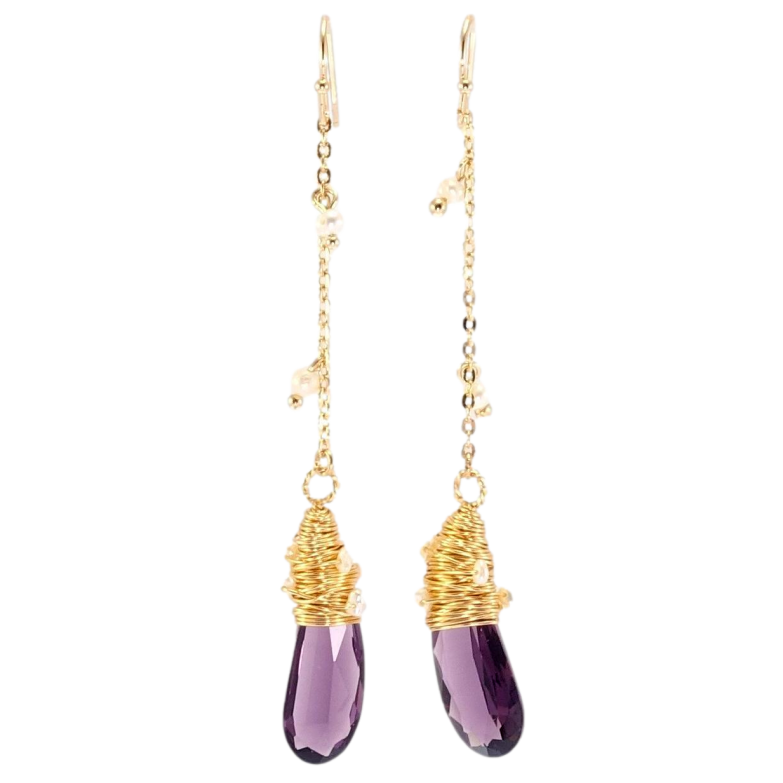 Серьги Xuping Позолота 18K подвески французский замок Декоративные кристальные подвески на цепочке фото №1 Серьги Xuping Позолота 18K подвески французский замок Декоративные кристальные подвески на цепочке фото №1