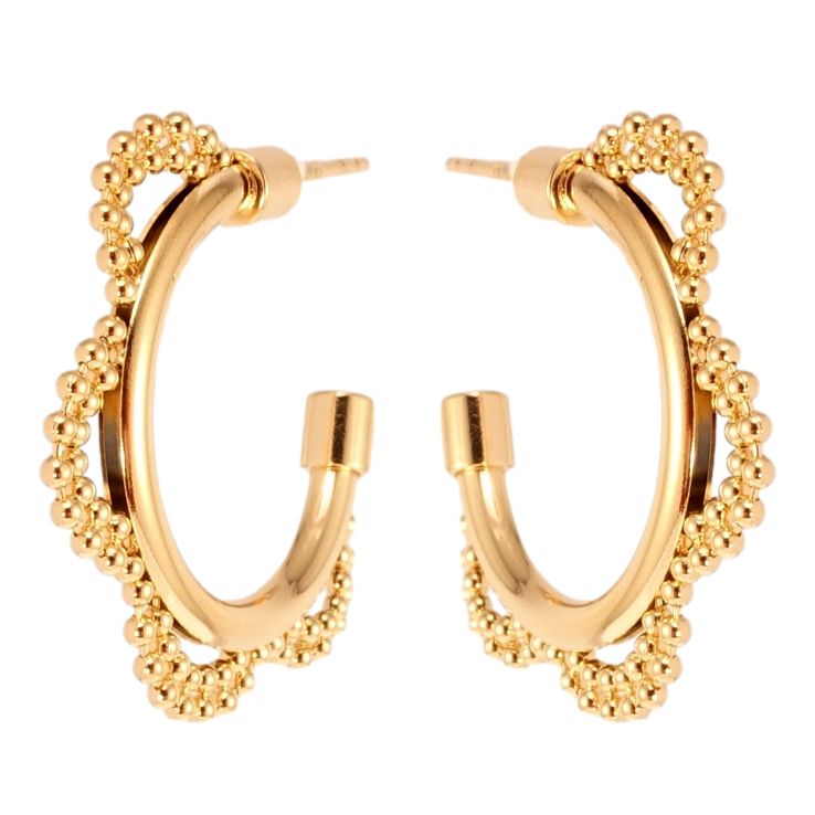 Серьги Xuping Позолота 18K пусеты Декоративные дуги фото №10 Серьги Xuping Позолота 18K пусеты Декоративные дуги фото №10