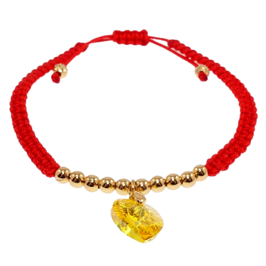 Браслет Xuping QQMM цвет 18K с кр-ми Swarovski Красный плетенный шнур с кристаллом на затяжке 16-22см х фото №1 Браслет Xuping QQMM цвет 18K с кр-ми Swarovski Красный плетенный шнур с кристаллом на затяжке 16-22см х фото №1