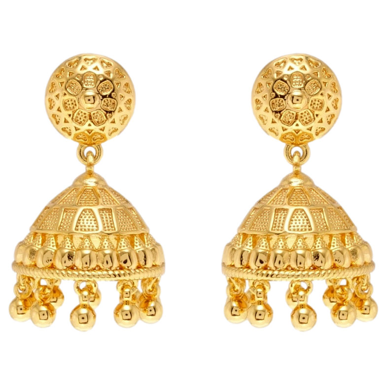 Сережки Xuping M&L Колір 18K пусети Декоративні дзвіночки фото №1 Сережки Xuping M&L Колір 18K пусети Декоративні дзвіночки фото №1