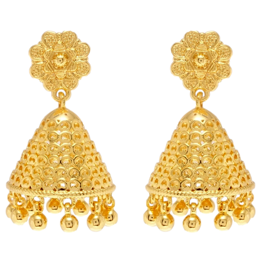 Серьги Xuping M&L Цвет 18K пусеты Декоративные колокольчики фото №1