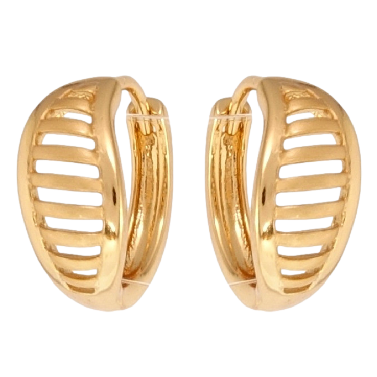 Сережки Xuping Позолота 18K колечка Різні листочки з напиленням фото №12 Сережки Xuping Позолота 18K колечка Різні листочки з напиленням фото №12