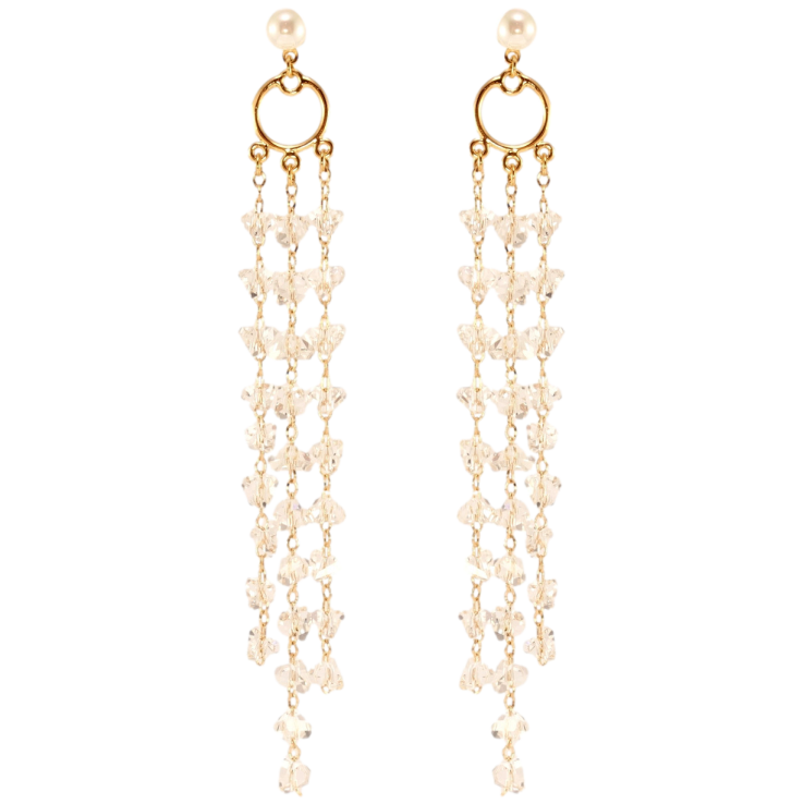 Серьги Xuping Позолота 18K пусеты Декоративные кристальные подвески фото №14 Серьги Xuping Позолота 18K пусеты Декоративные кристальные подвески фото №14