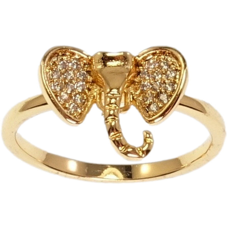 Каблучка Xuping Позолота 18K Слон фото №1