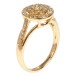 Кольцо Xuping Позолота 18K Круги с цирконием фото №2 Кольцо Xuping Позолота 18K Круги с цирконием фото №2
