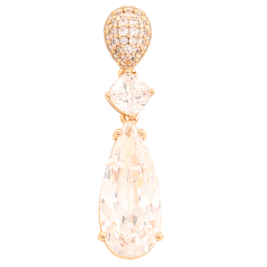 Кулон Xuping Позолота 18K Кристальное изящество для цепочки до 4мм фото №1