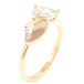 Кольцо Xuping Позолота 18K Сердечко с фианитом фото №2 Кольцо Xuping Позолота 18K Сердечко с фианитом фото №2