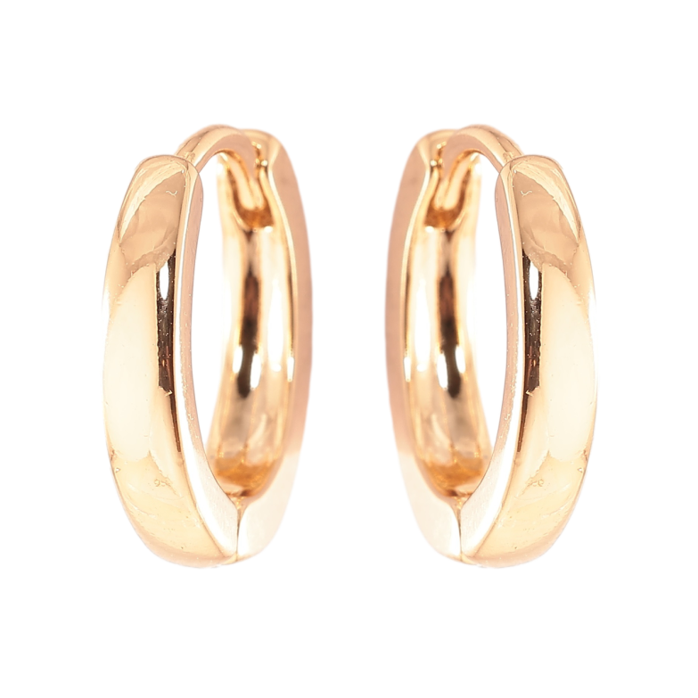 Сережки Xuping Позолота 18K колечка «Класика, шир. 3мм ø 16мм фото №1 Сережки Xuping Позолота 18K колечка «Класика, шир. 3мм ø 16мм фото №1