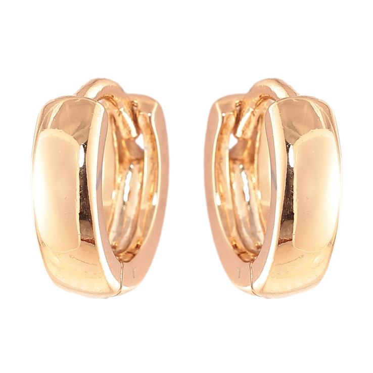 Серьги Xuping Позолота 18K колечки Классика, шир. 3.2мм ø 11мм фото №13 Серьги Xuping Позолота 18K колечки Классика, шир. 3.2мм ø 11мм фото №13