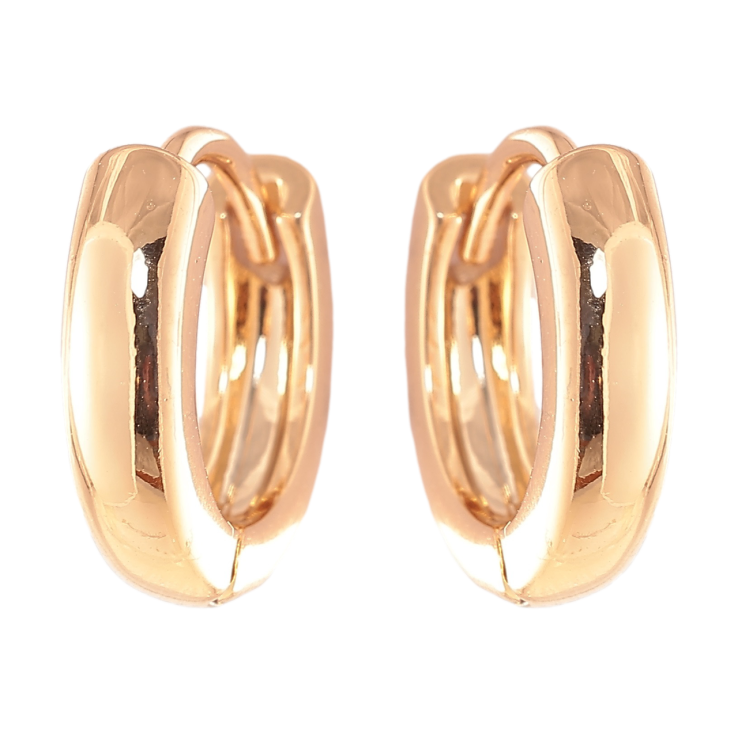 Серьги Xuping Позолота 18K колечки Классика, шир. 3.2мм ø 14мм фото №17 Серьги Xuping Позолота 18K колечки Классика, шир. 3.2мм ø 14мм фото №17