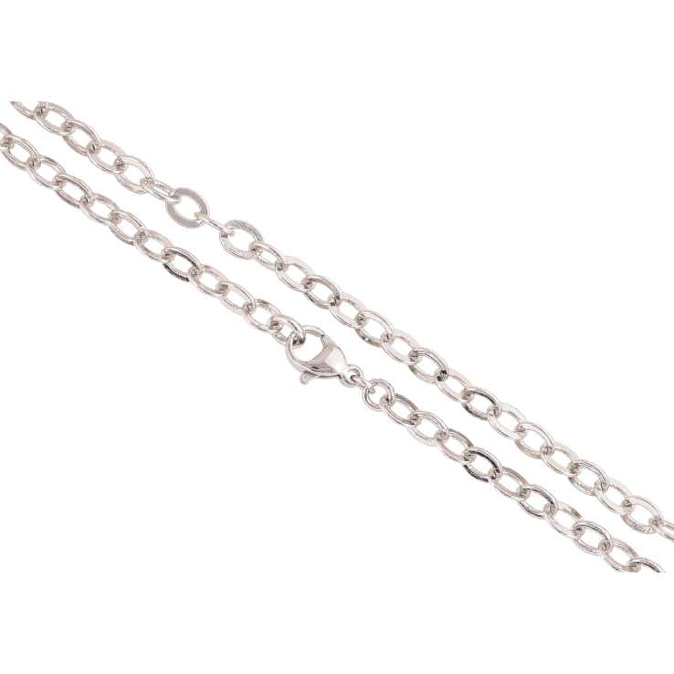 Цепочка Xuping Родий Плетение Якорное длина 49см х 4мм фото №12