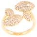 Кольцо Xuping Позолота 18K Инкрустация цирконием фото №1 Кольцо Xuping Позолота 18K Инкрустация цирконием фото №1