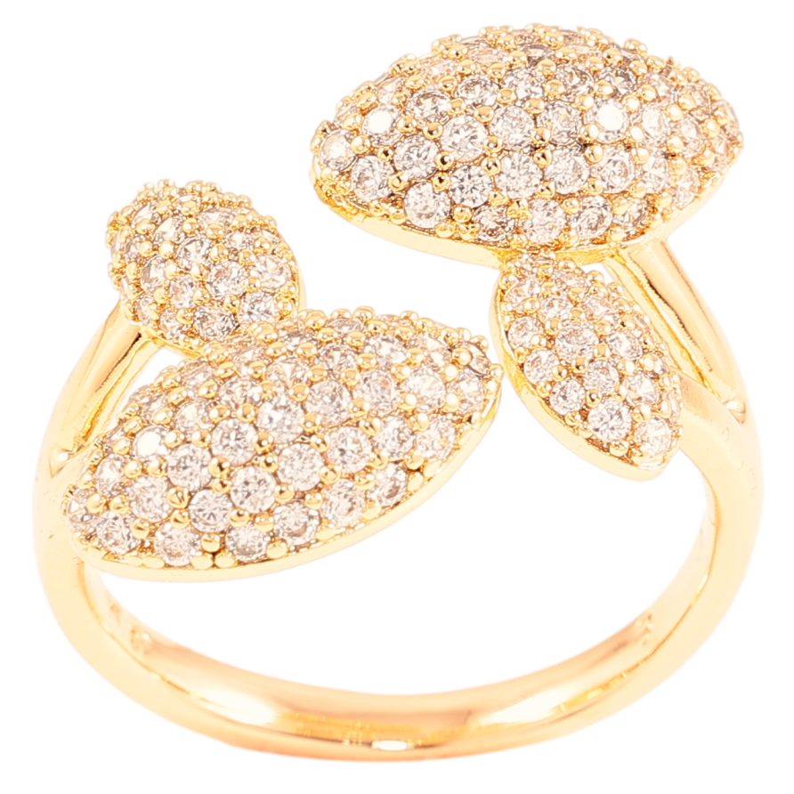 Каблучка Xuping Позолота 18K «Інкрустація цирконієм» фото №1