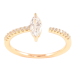 Кольцо Xuping Позолота 18K Дорожка циркония с фианитом фото №1 Кольцо Xuping Позолота 18K Дорожка циркония с фианитом фото №1