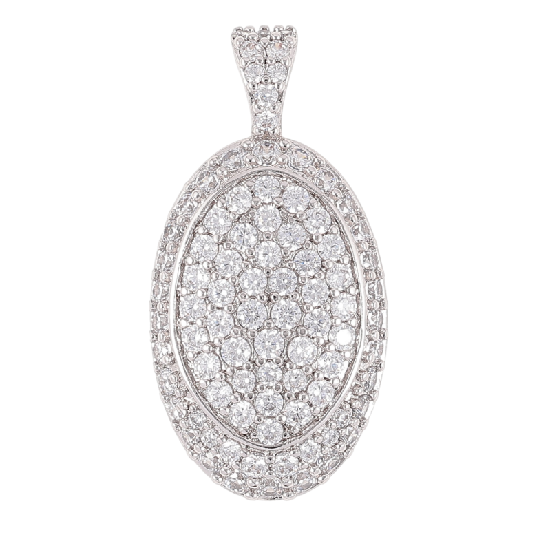 Кулон Xuping Родій «Інкрустація цирконієм» для ланцюжка до 4мм фото №1