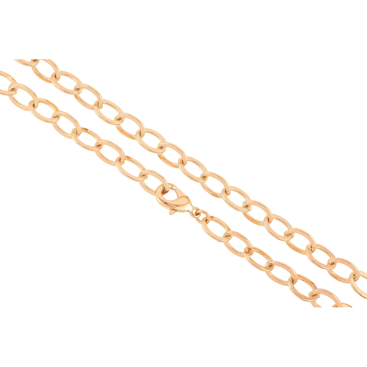 Цепочка Xuping Позолота 18K Плетение Якорное длинна 50см х 7.5мм фото №19