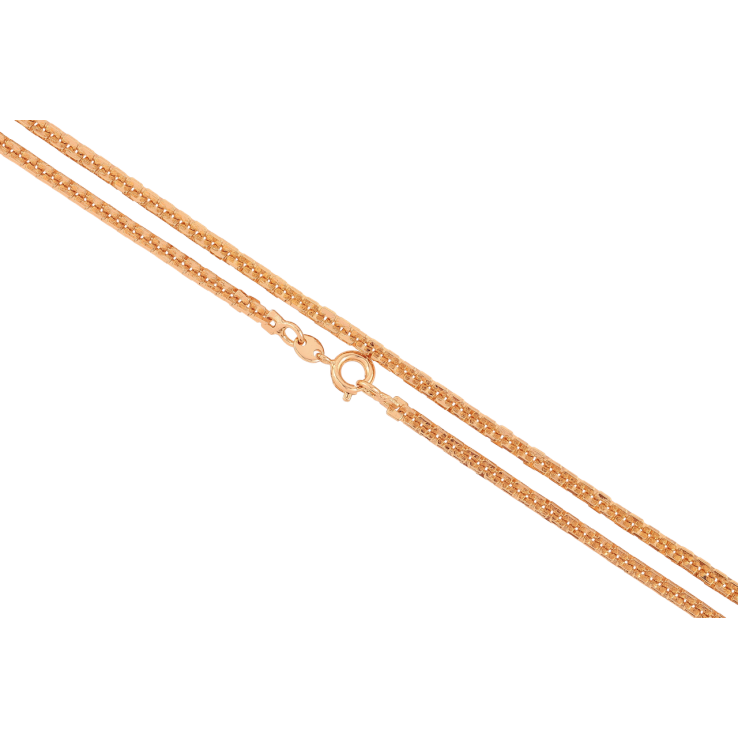 Цепочка Xuping Позолота 18K Плетение Фантазийное длинна 49см х 3мм фото №9