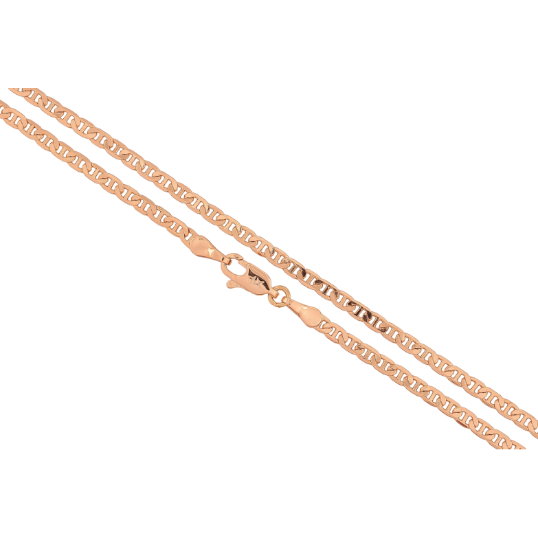 Ланцюжок Xuping Позолота 18K Плетіння Морський ланцюг» довжина 44см х 3мм фото №1 Ланцюжок Xuping Позолота 18K Плетіння Морський ланцюг» довжина 44см х 3мм фото №1