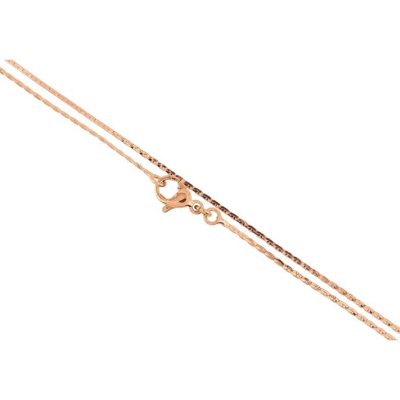 Ланцюжок Xuping Позолота 18K Плетіння Фантазійне» довжина 44см х 1мм фото №1