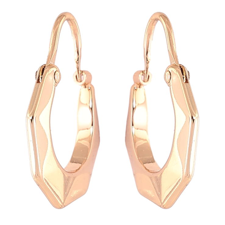 Серьги Xuping Позолота 18K замок-скоба Фигурные фото №4