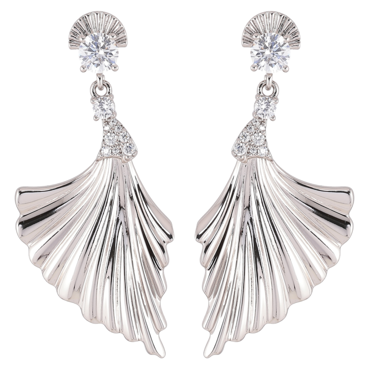 Серьги Xuping Родий пусеты Декоративные подвески фото №10