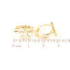 Сережки Xuping Позолота 14K колечка «Сніжинки» фото №2