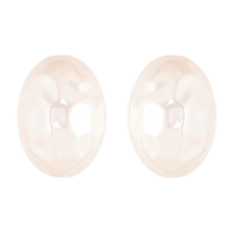 Сережки Xuping Позолота 14K пусети «Перлинні овали» фото №1