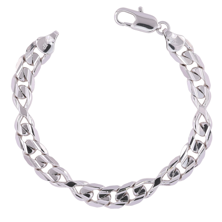 Браслет Xuping Родий Цепочка плетение Комбинированное размер 18см х 8мм фото №1 Браслет Xuping Родий Цепочка плетение Комбинированное размер 18см х 8мм фото №1