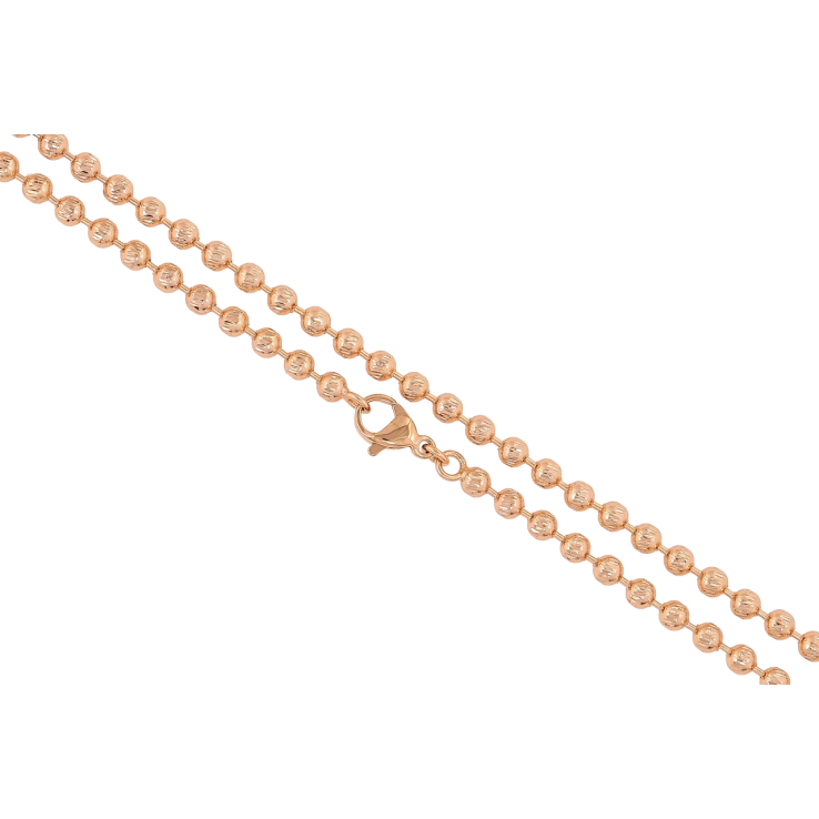 Цепочка Xuping Позолота 18K Плетение Перлина длинна 45см х 3мм фото №23