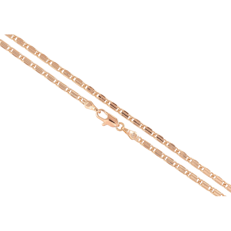 Цепочка Xuping Позолота 18K Плетение Морская цепь длинна 45см х 2.5мм фото №3