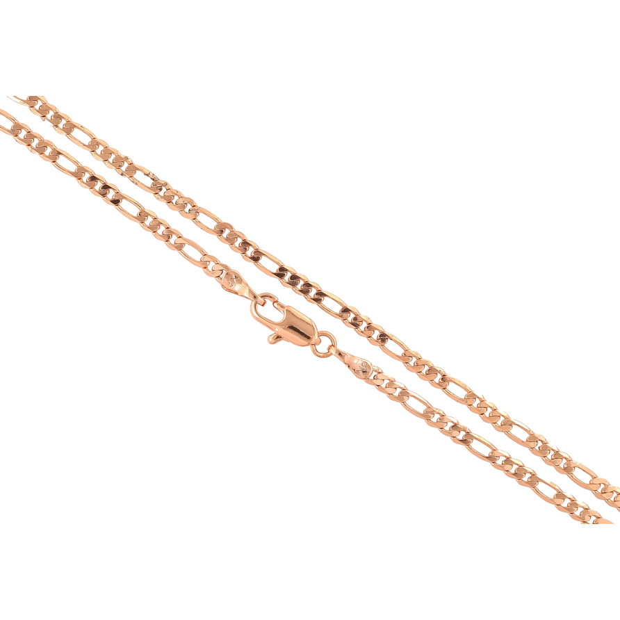 Цепочка Xuping Позолота 18K Плетение Фигаро длинна 45см х 2.5мм фото №1