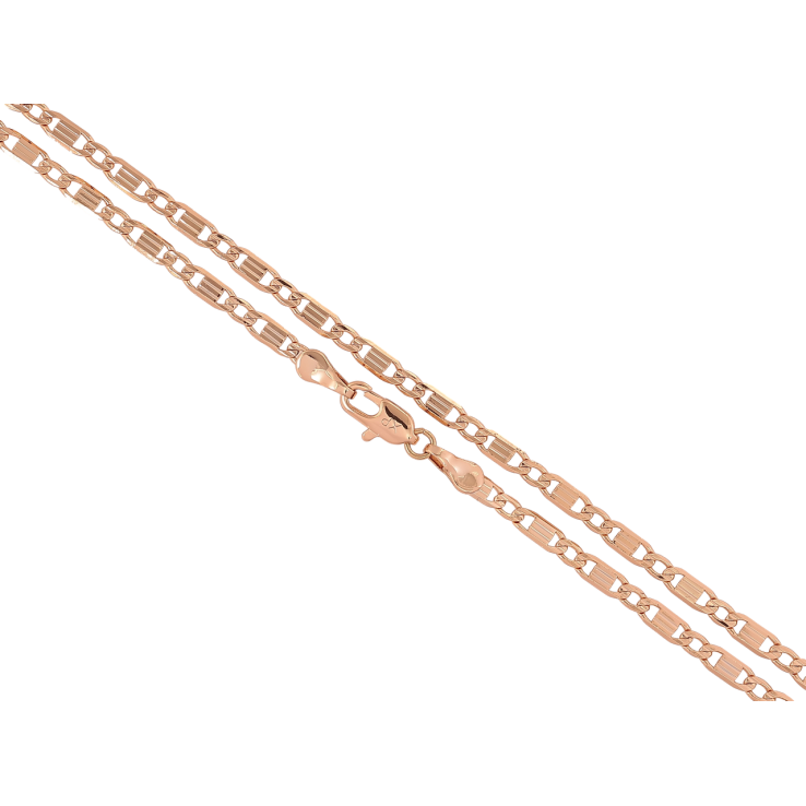 Цепочка Xuping Позолота 18K Плетение Морская цепь длинна 44см х 3мм фото №7