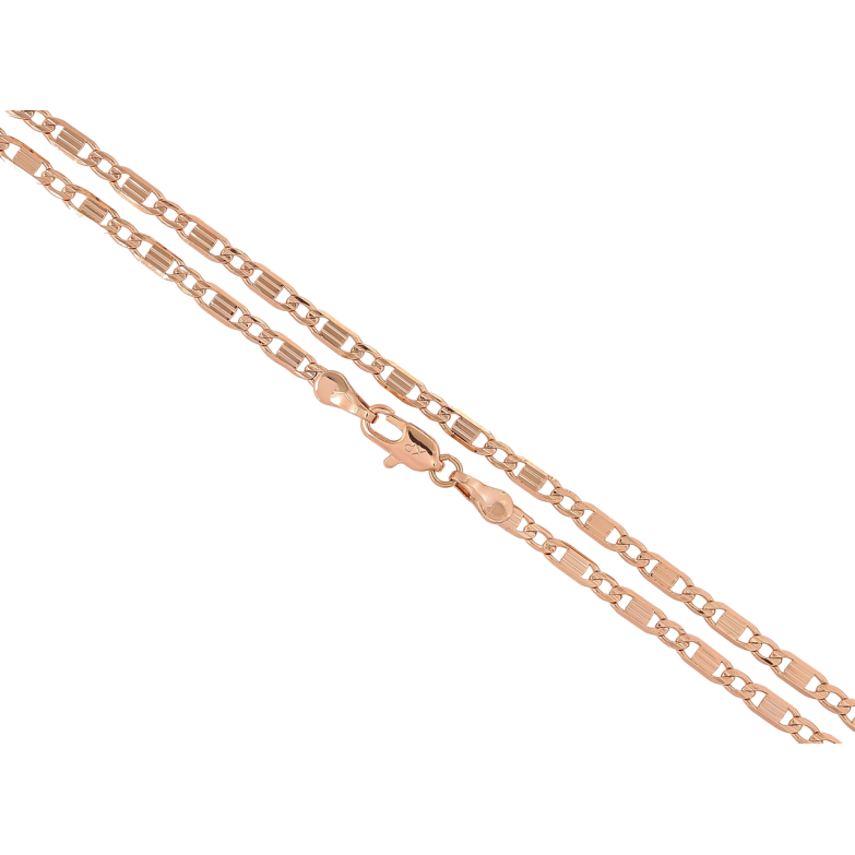 Цепочка Xuping Позолота 18K Плетение Морская цепь длинна 44см х 3мм фото №1