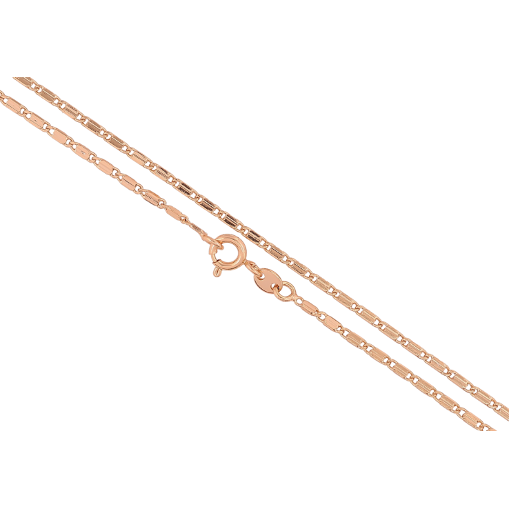 Цепочка Xuping Позолота 18K Плетение Морская цепь длинна 45см х 2мм фото №6