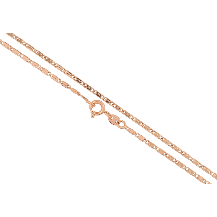 Цепочка Xuping Позолота 18K Плетение Морская цепь длинна 45см х 2мм фото №1