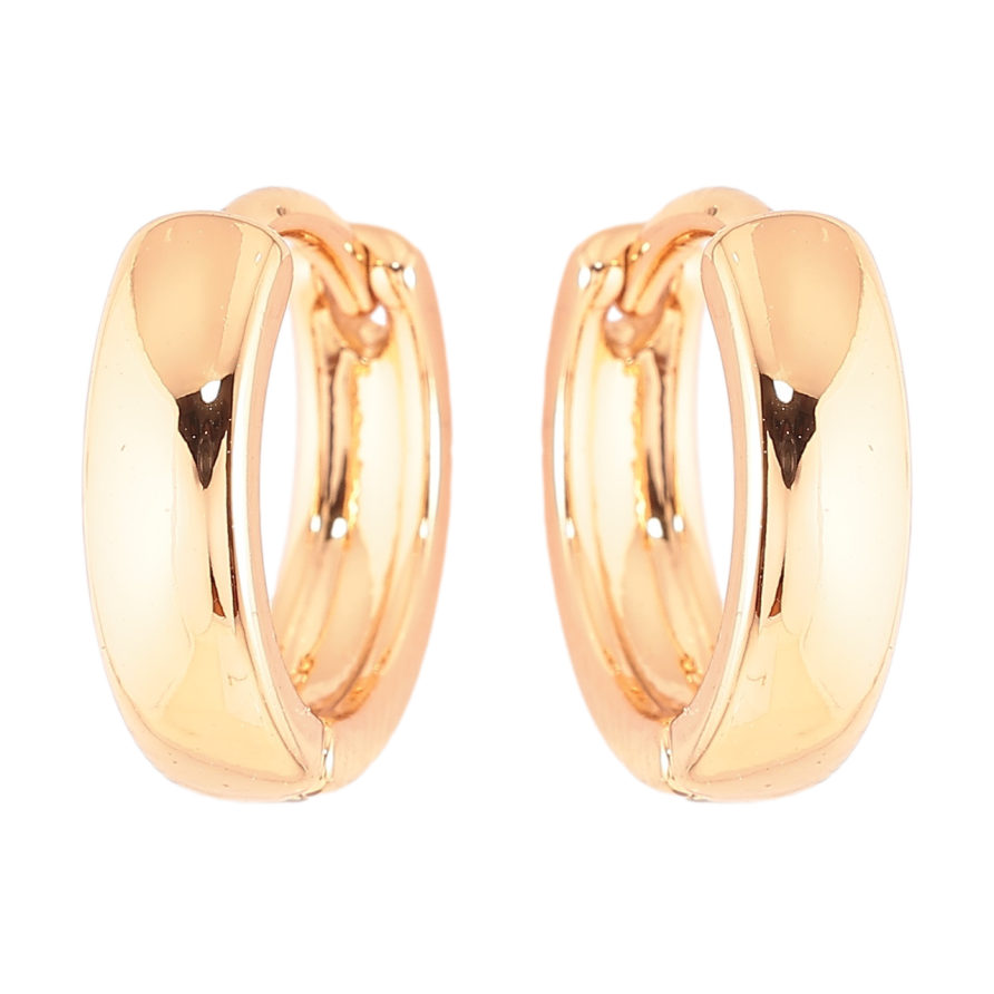 Сережки Xuping Позолота 18K колечка «Класика, шир 3.6мм» фото №1 Сережки Xuping Позолота 18K колечка «Класика, шир 3.6мм» фото №1