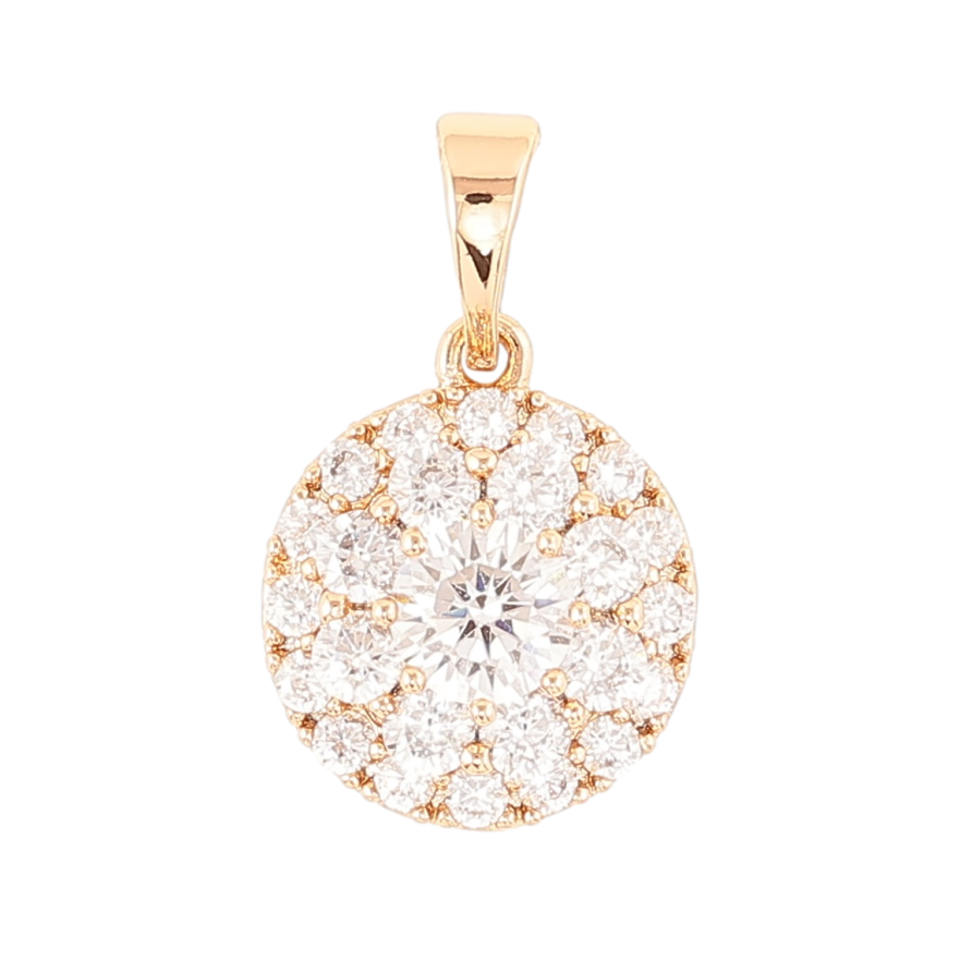 Кулон Xuping Позолота 18K «Інкрустація цирконієм» для ланцюжка до 5мм фото №1