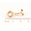 Сережки Xuping Позолота 18K колечка «Мушлі з перлинами» фото №2 Сережки Xuping Позолота 18K колечка «Мушлі з перлинами» фото №2