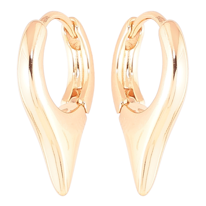 Серьги Xuping Позолота 18K колечки Фантазийные фото №1