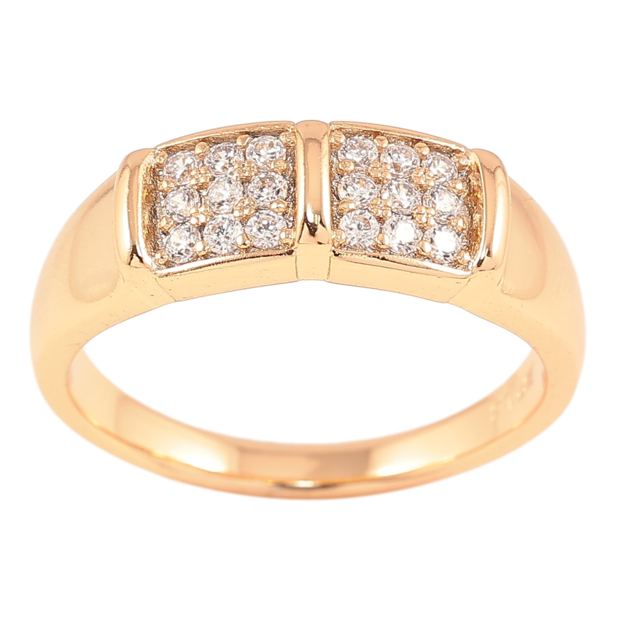 Каблучка Xuping Позолота 18K «Інкрустація цирконієм» фото №1