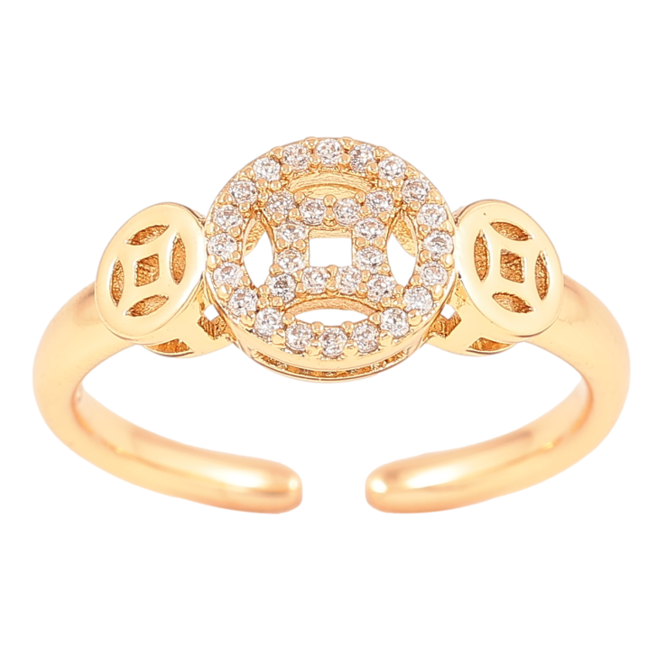 Кольцо Xuping Позолота 18K Декоративный узор с цирконием фото №8 Кольцо Xuping Позолота 18K Декоративный узор с цирконием фото №8