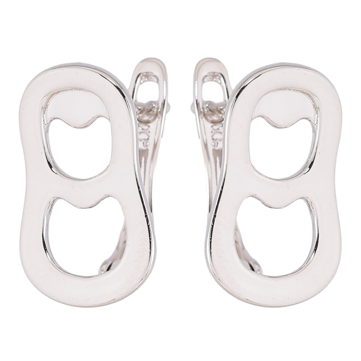 Серьги Xuping Родий английский замок Ключ открывашка фото №4