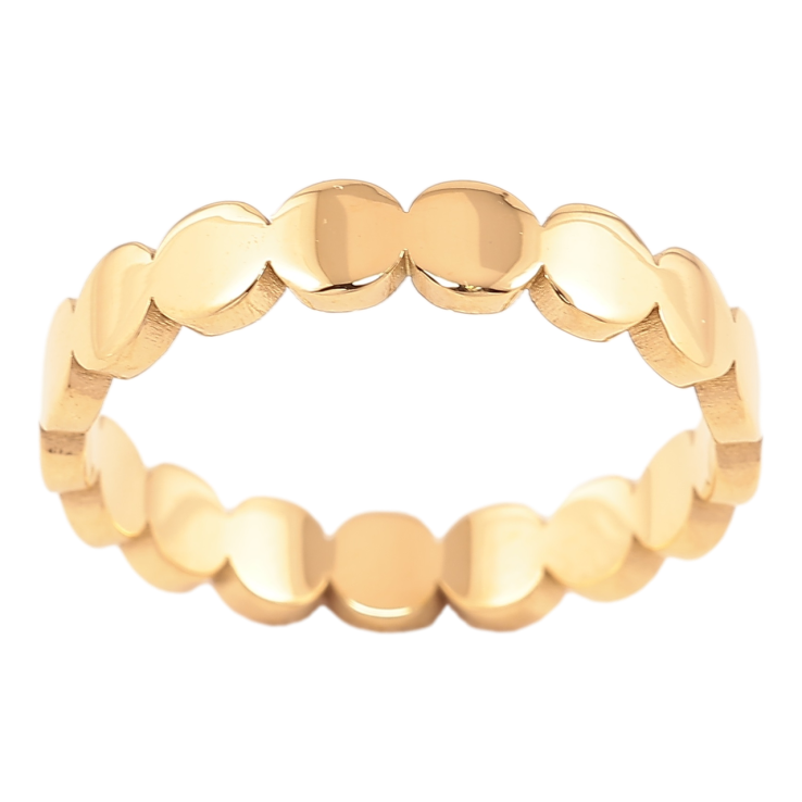 Каблучка Xuping TTM Stainless Steel Колір 14К «Кола по колу» фото №16