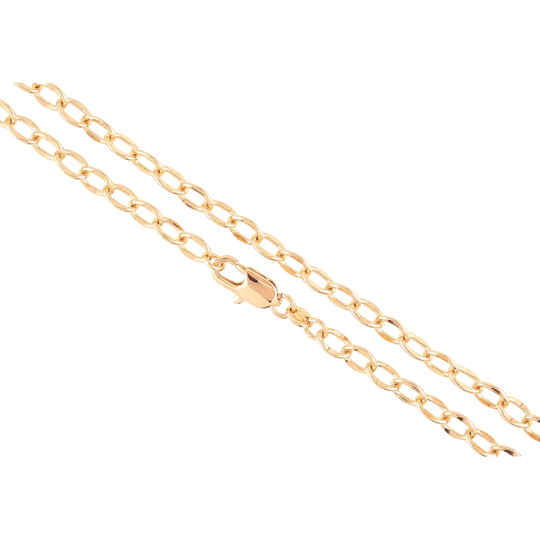 Цепочка Xuping Позолота 18K Плетение Якорное длинна 45см х 4.5мм фото №1