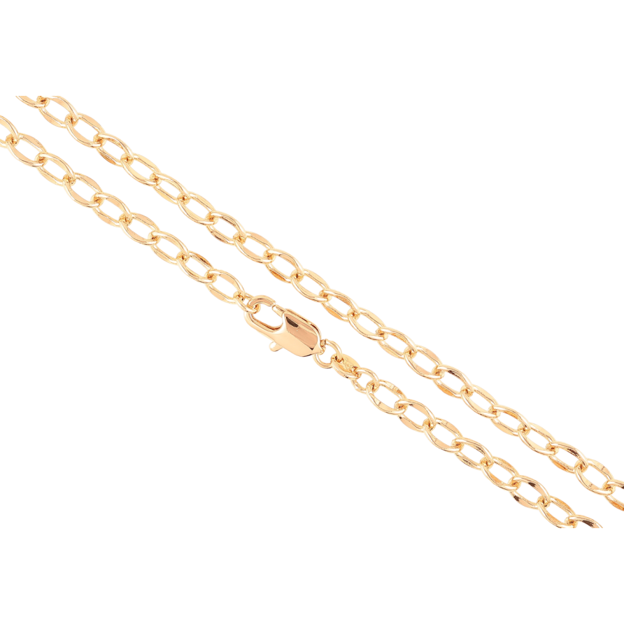 Ланцюжок Xuping Позолота 18K Плетіння Якірне» довжина 45см х 4.5мм фото №1