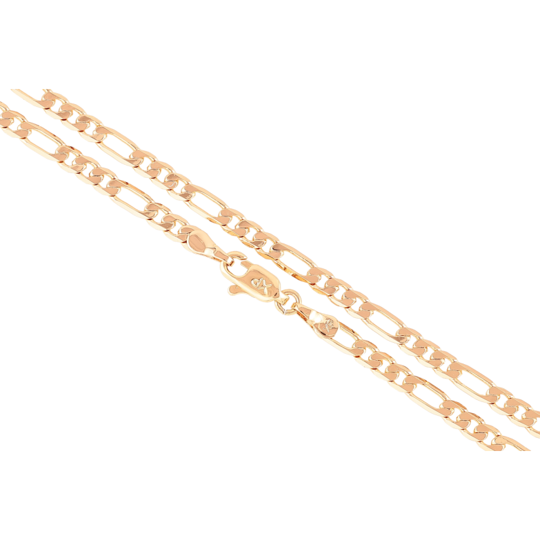 Ланцюжок Xuping Позолота 18K Плетіння Фігаро» довжина 45см х 3.5мм фото №1 Ланцюжок Xuping Позолота 18K Плетіння Фігаро» довжина 45см х 3.5мм фото №1