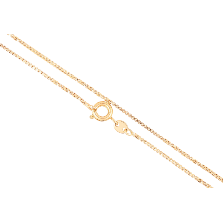 Цепочка Xuping Позолота 18K Плетение Венецианское перекрученное длинна 35см х 1мм фото №2