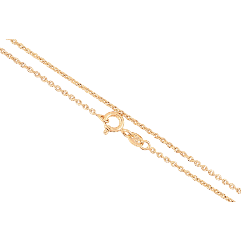Ланцюжок Xuping Позолота 18K Плетіння Якірне» довжина 45см х 1.5мм фото №1